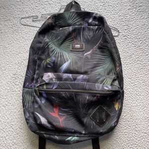 Vans Off The Wall Backpack Book Bag Floral Tropical